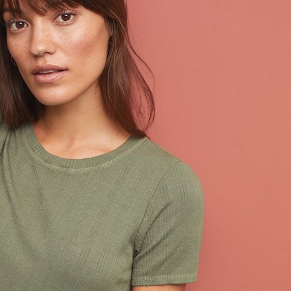 [Anthropologie] Cloth & Stone Ribbed Tank - Picture 3 of 5